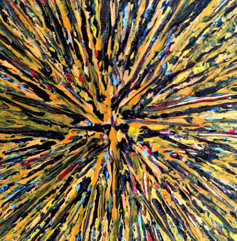 Original Abstract Painting by Hinglaz Bardoloi