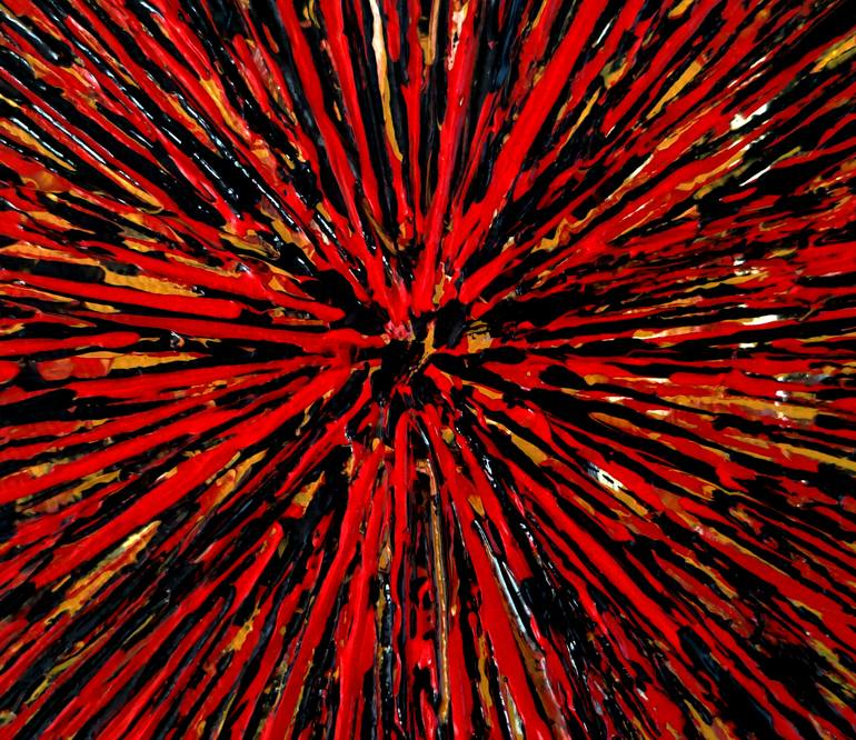 Original Abstract Painting by Hinglaz Bardoloi