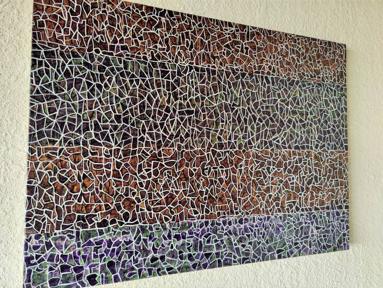 Original Abstract Painting by Hinglaz Bardoloi