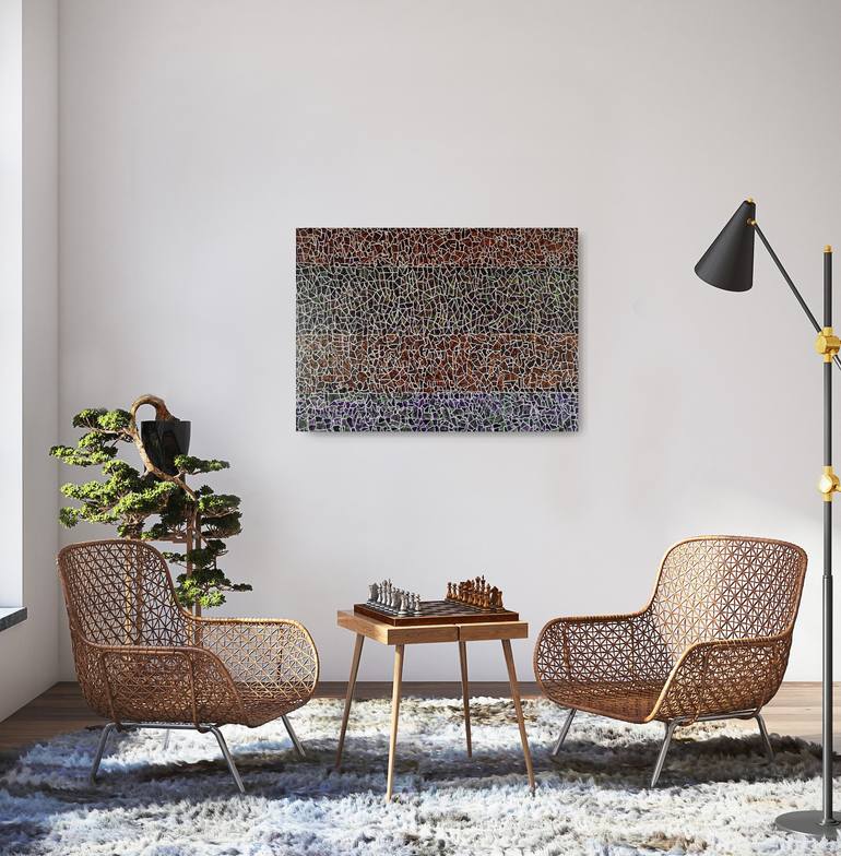 Original Abstract Painting by Hinglaz Bardoloi