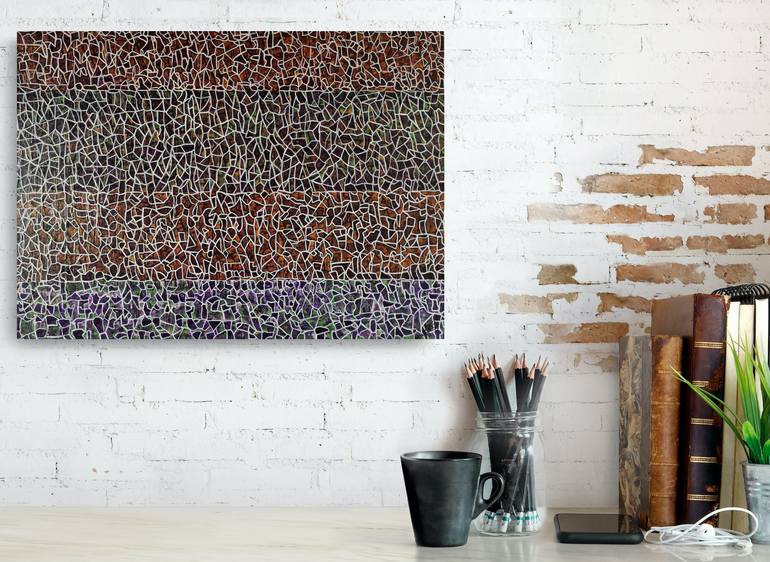 Original Abstract Painting by Hinglaz Bardoloi