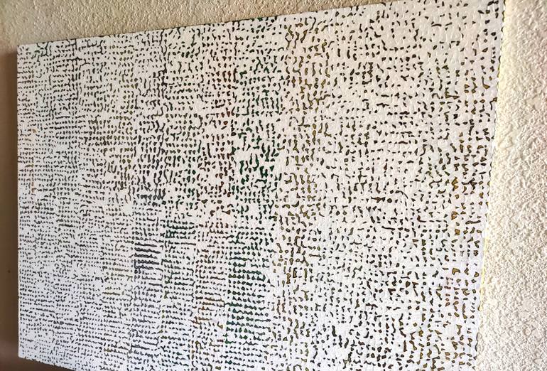 Original Abstract Expressionism Abstract Painting by Hinglaz Bardoloi