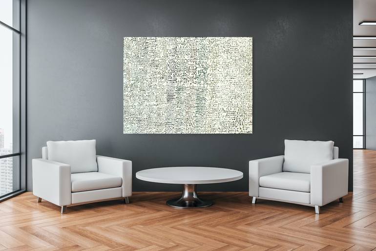 Original Abstract Expressionism Abstract Painting by Hinglaz Bardoloi