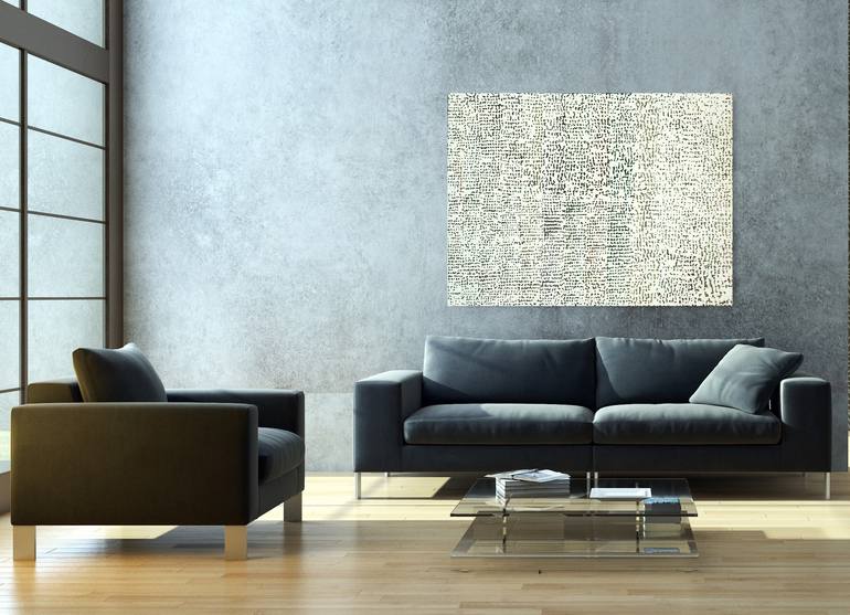 Original Abstract Expressionism Abstract Painting by Hinglaz Bardoloi