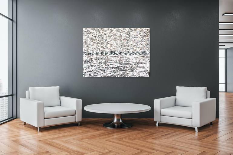 Original Minimalism Abstract Painting by Hinglaz Bardoloi