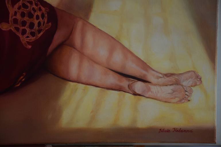 Original Nude Painting by Silvia Haban