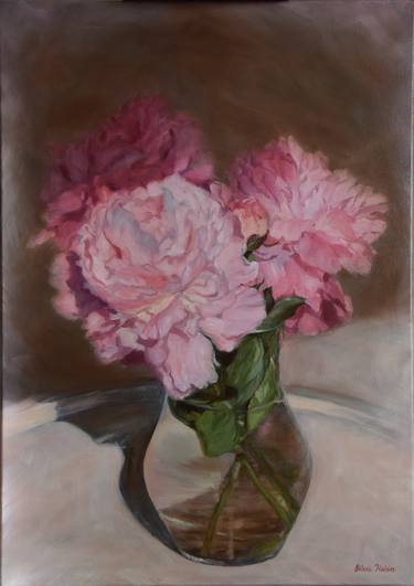 Original Floral Paintings by Silvia Haban
