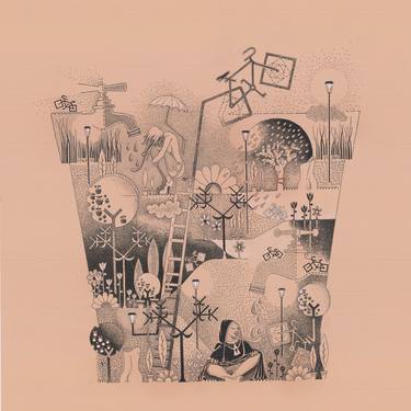 Print of Conceptual Garden Drawings by Parsyn Faljano