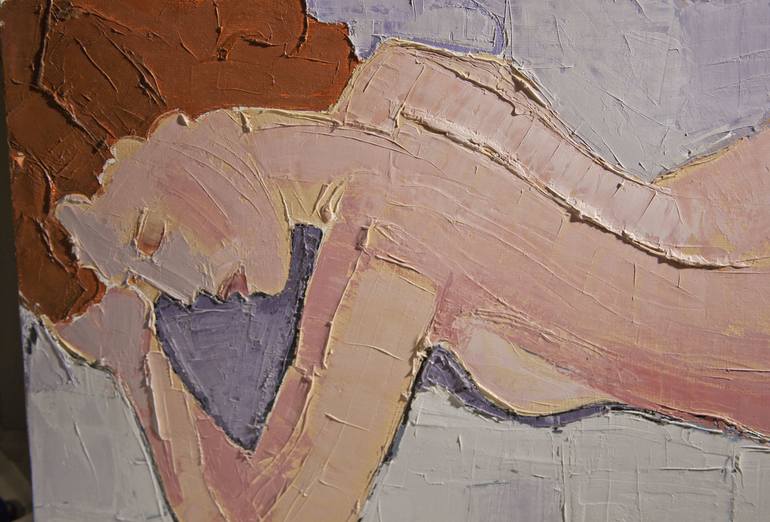 Original Nude Painting by Paolo Petrucci
