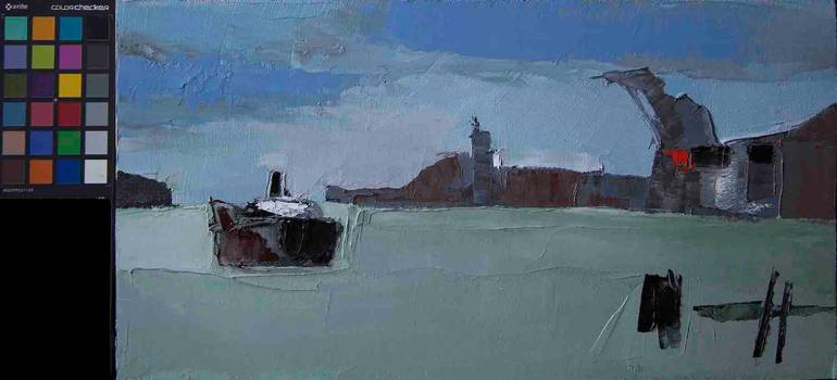 Original Figurative Cities Painting by Paolo Petrucci