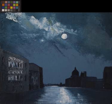 Original Figurative Cities Painting by Paolo Petrucci