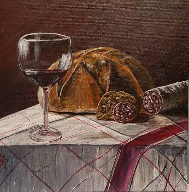 Antipasto Painting by Katya Catalinac Saatchi Art