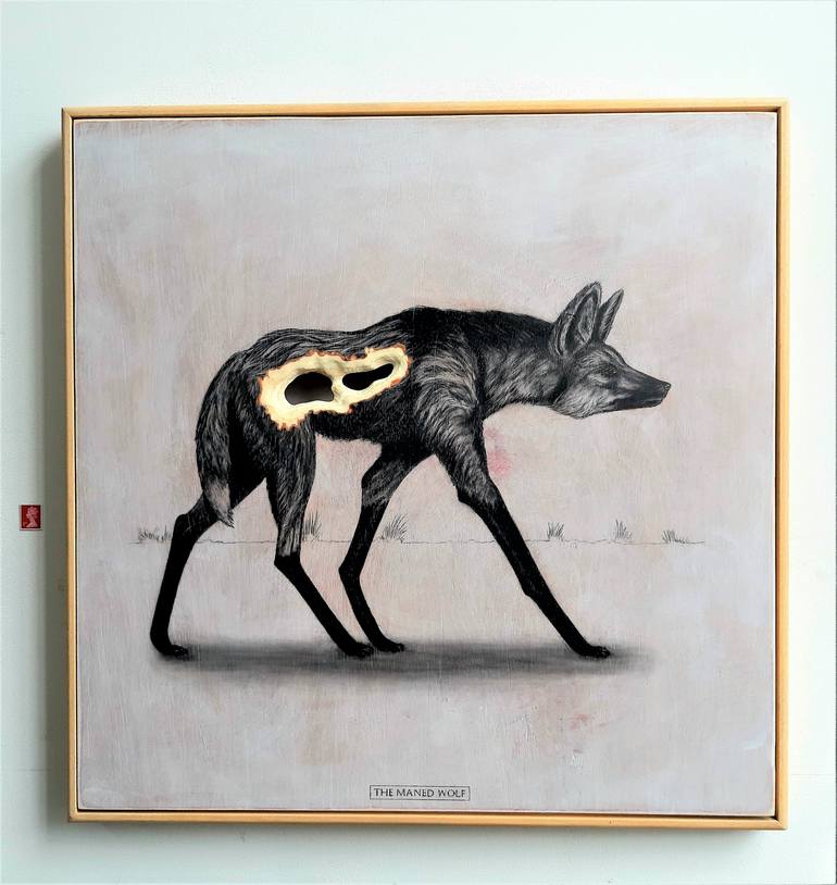 Original Conceptual Animal Drawing by Tom Van Herrewege