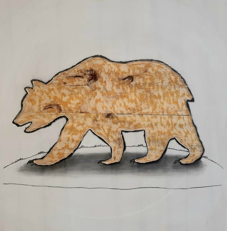 Grizzly Bear Illustration  Bear illustration, Bear art, Bear sketch