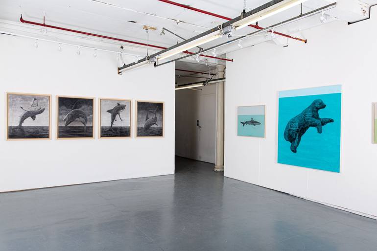 Original Figurative Animal Drawing by Tom Van Herrewege