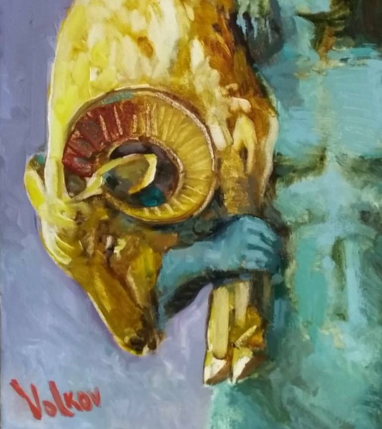 Original Abstract Other Painting by Viktor Volkov