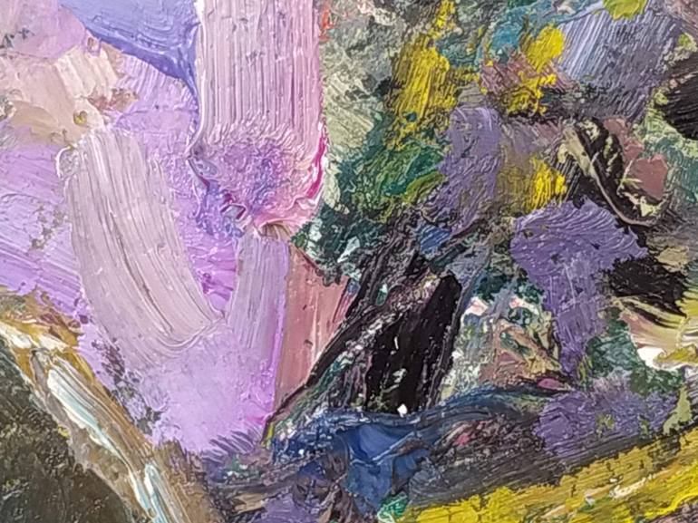 Original Impressionism Abstract Painting by VIKTOR VOLKOV