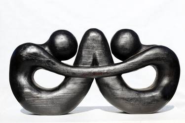 Infinite (Sculpture in wood, Brazilian art) Limited Edition 1 of 10 thumb