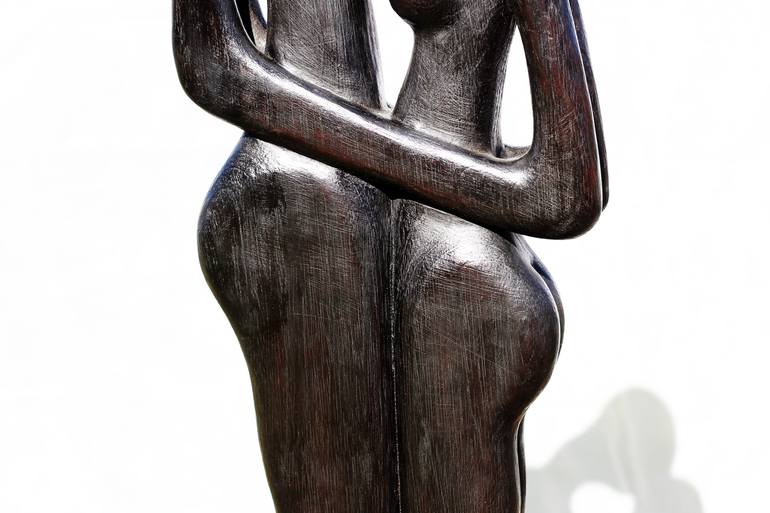 Original Figurative Love Sculpture by José Benigno