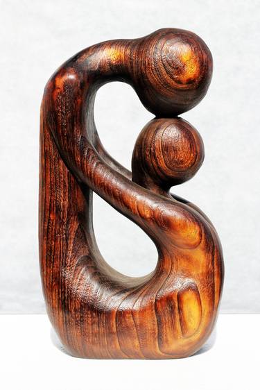 Madona III (Sculpture in wood, figurative art) Limited Edition 1 of 10 thumb