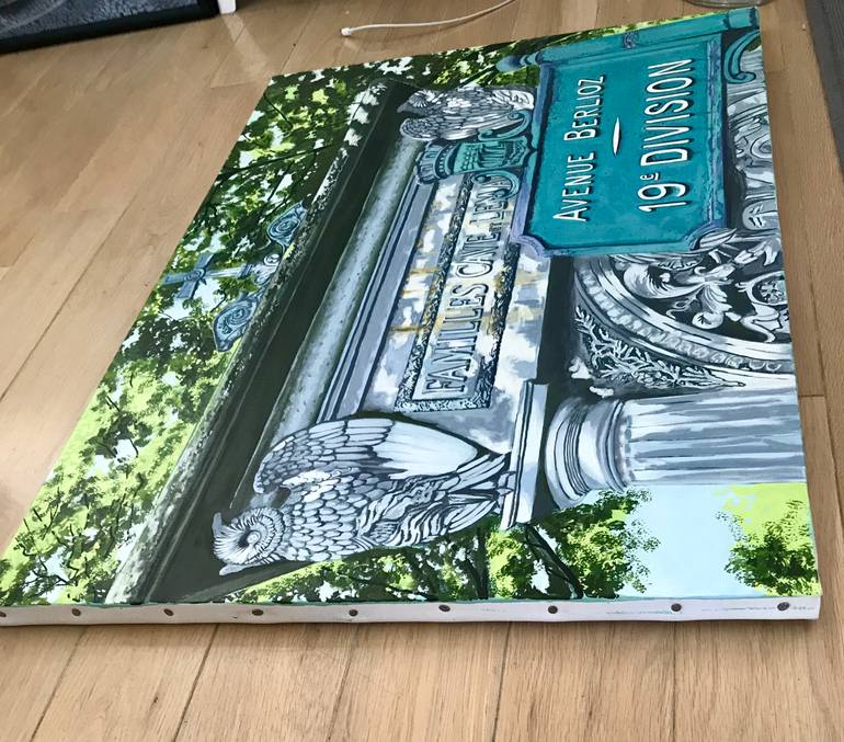 Original Figurative Architecture Painting by Simon Dalby