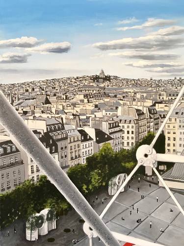 Paris rooftops from the Centre Pompidou thumb
