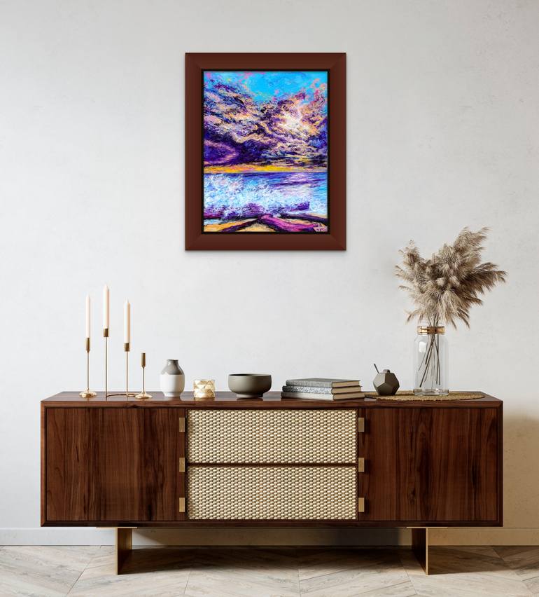 Original Contemporary Seascape Painting by Joshua Blankinship