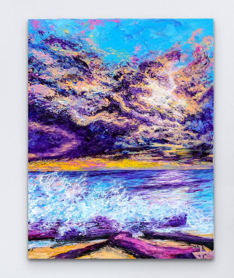 Original Contemporary Seascape Painting by Joshua Blankinship