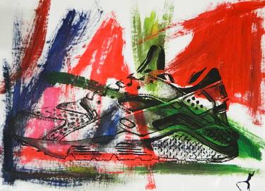 Print of Abstract Expressionism Sports Paintings by Valera Hrishanin