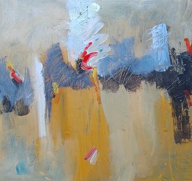 Original Abstract Expressionism Abstract Paintings by Anika Huda