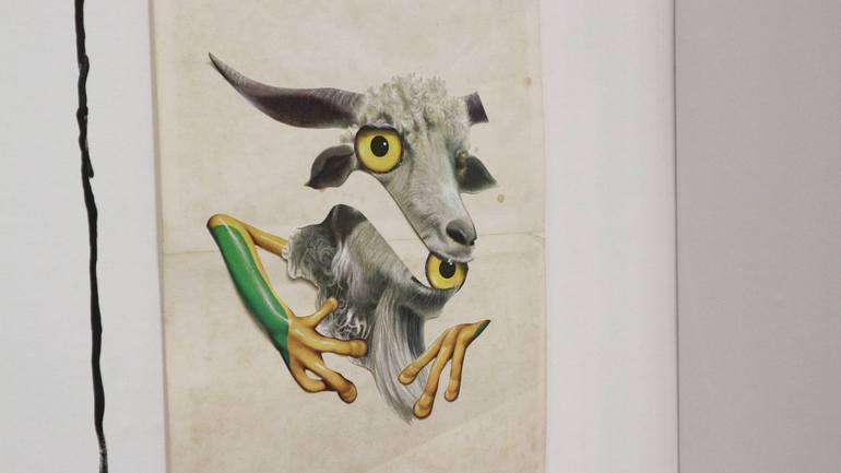 Original Dada Fantasy Collage by Resatio Adi Putra