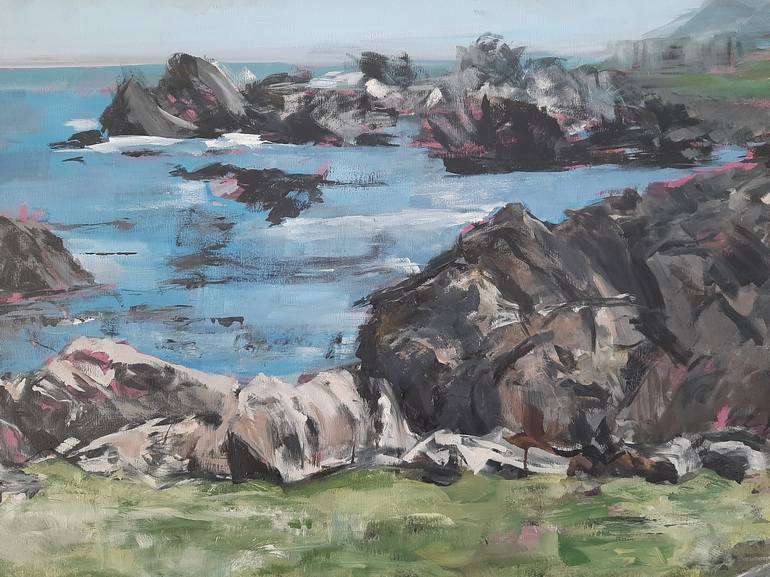 Original Impressionism Landscape Painting by Eira Sands
