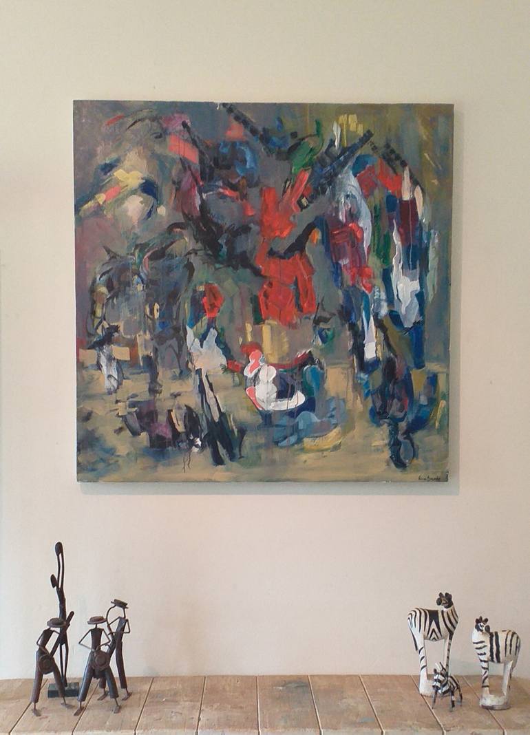 Original Abstract Painting by Eira Sands