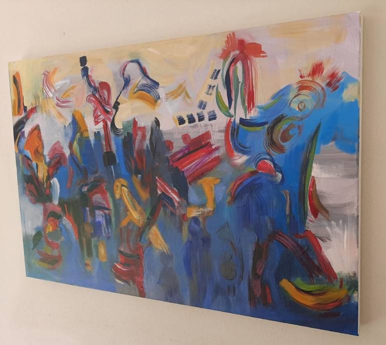 Original Abstract Painting by Eira Sands