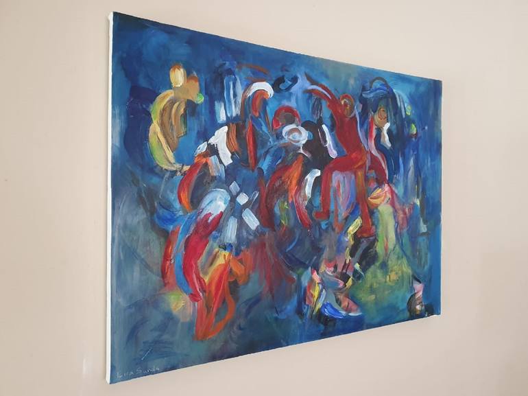 Original Abstract Painting by Eira Sands