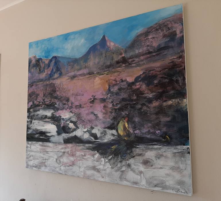 Original Abstract Landscape Painting by Eira Sands