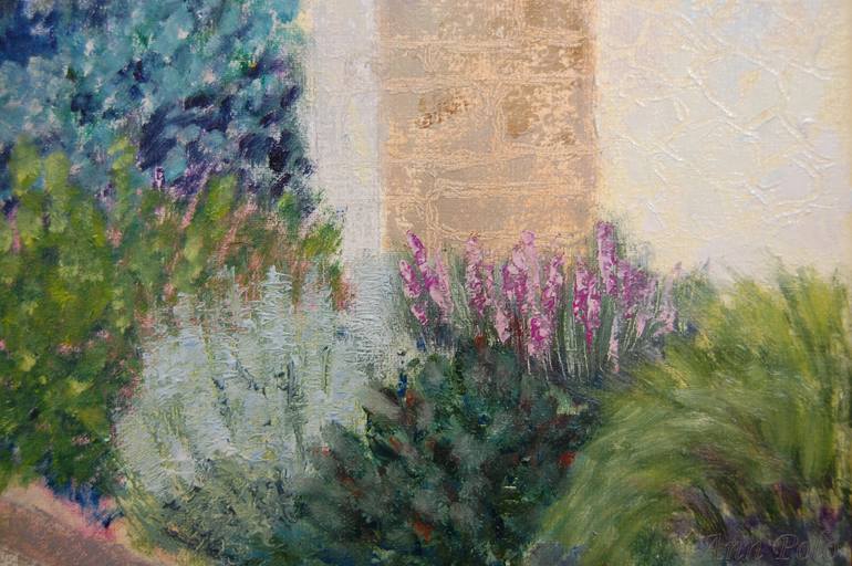 Original Impressionism Architecture Painting by Ann Polo