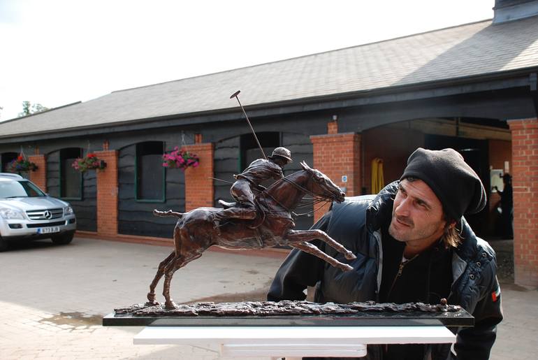 Original Figurative Horse Sculpture by Lorne Mckean