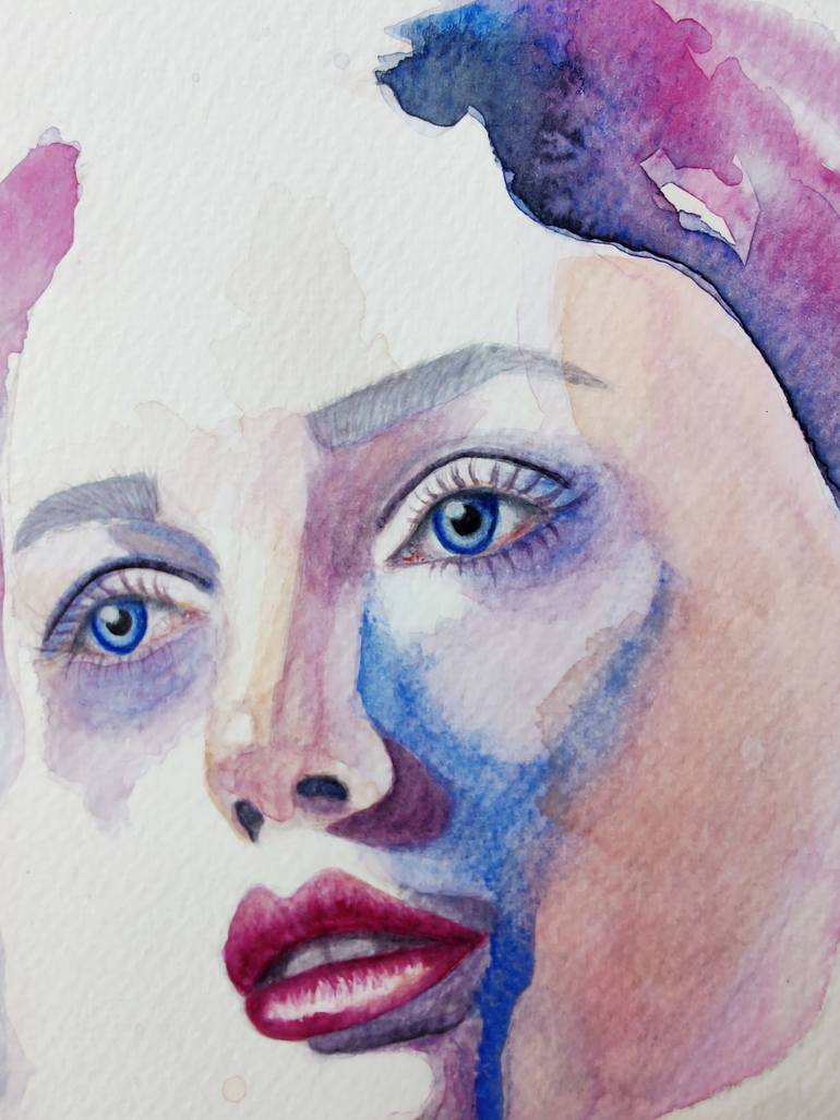 Original Contemporary People Painting by Ala Ilescu
