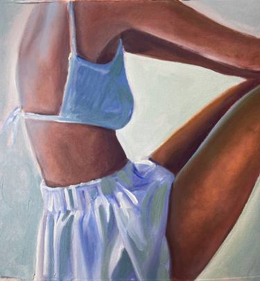Original Figurative Women Paintings by NAD O NADINE ROTH