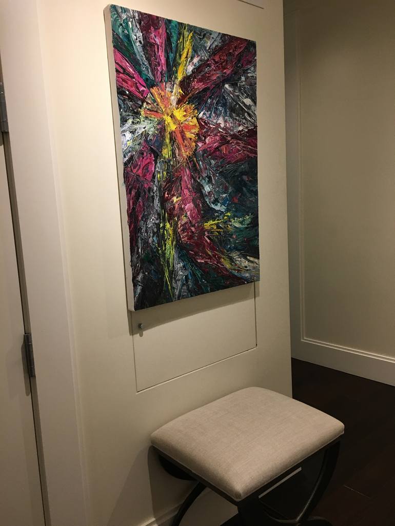 Original Floral Painting by Erin Cooke