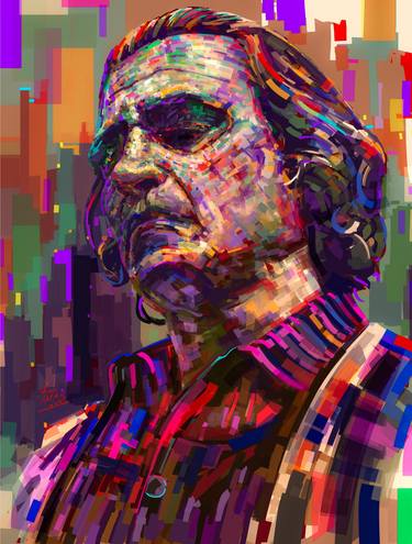 Print of Abstract Celebrity Digital by Ahmed Karam