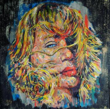 Original Abstract Portrait Paintings by Ahmed Karam