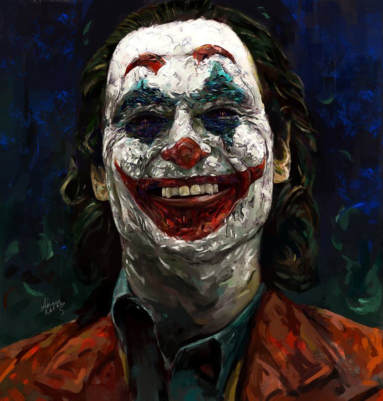 Joker Painting by Ahmed Karam | Saatchi Art