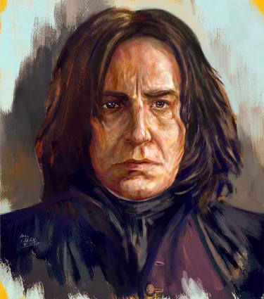 Severus Snape  40 x 50 cm on canvas thumb
