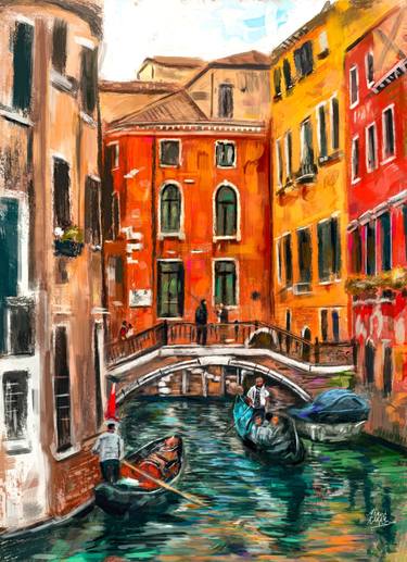 Vibrant Landscape Painting thumb