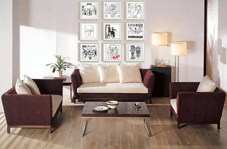 Original Pop Art Music Mixed Media by Gino Verna