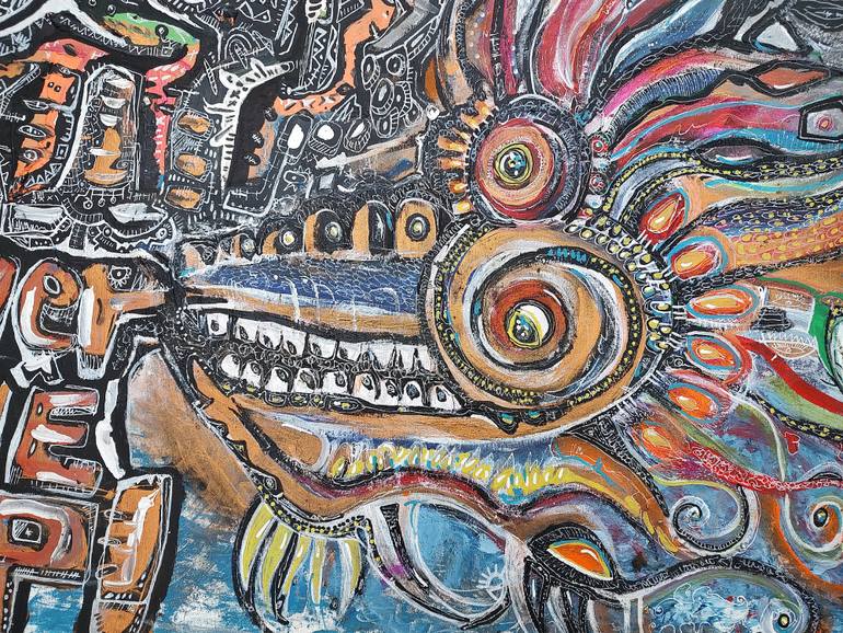 Original Contemporary Graffiti Painting by Tania Sacrato