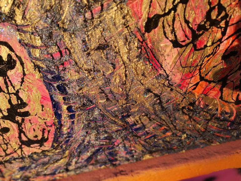 Original Abstract Nature Collage by Tania Sacrato