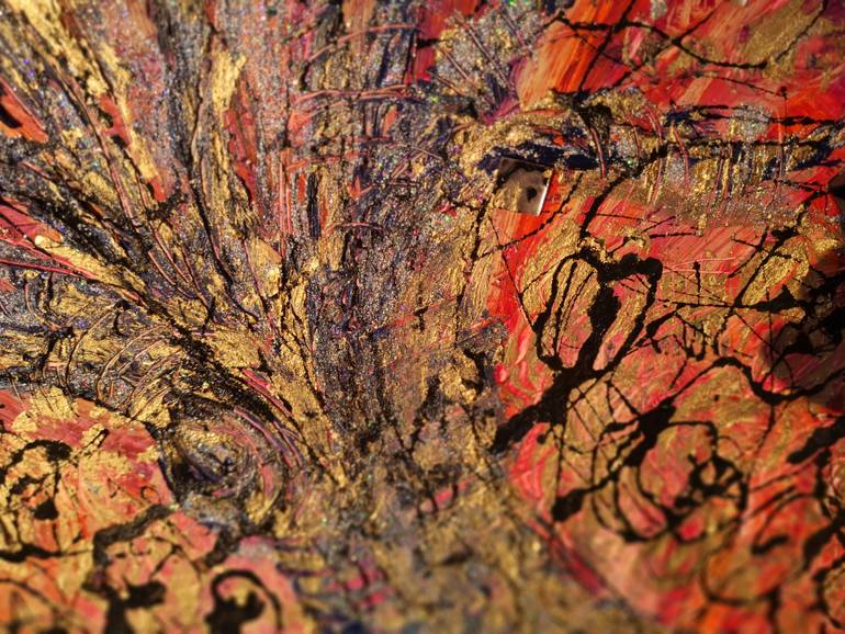 Original Abstract Nature Collage by Tania Sacrato